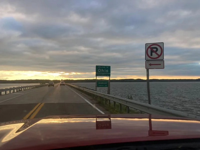 Sunrise Pull Off at the Causeway