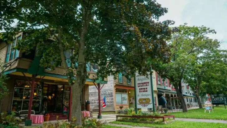 A charming New York town where antique shops and fresh pie set the pace