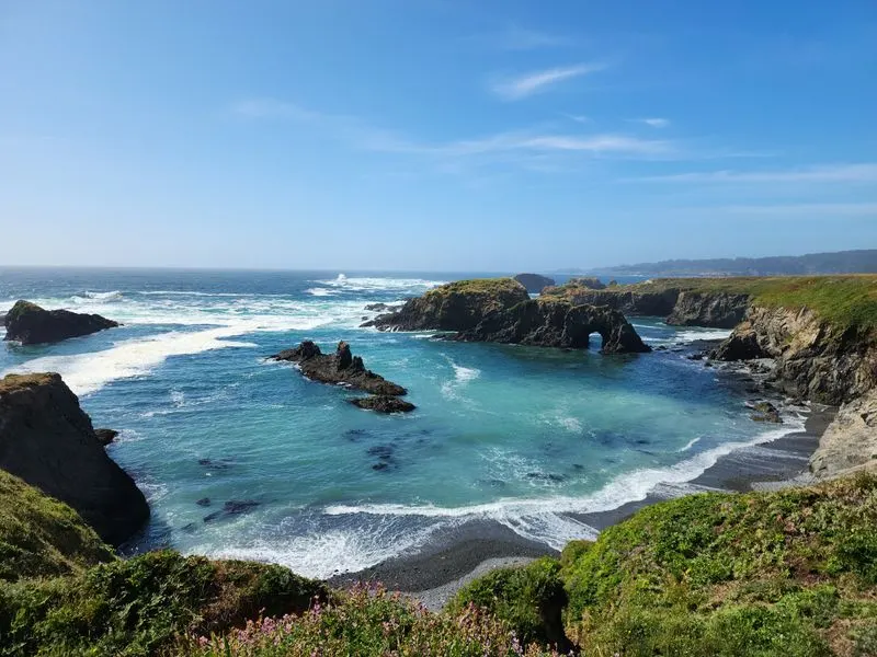 Mendocino Headlands State Park Coastal Bluffs