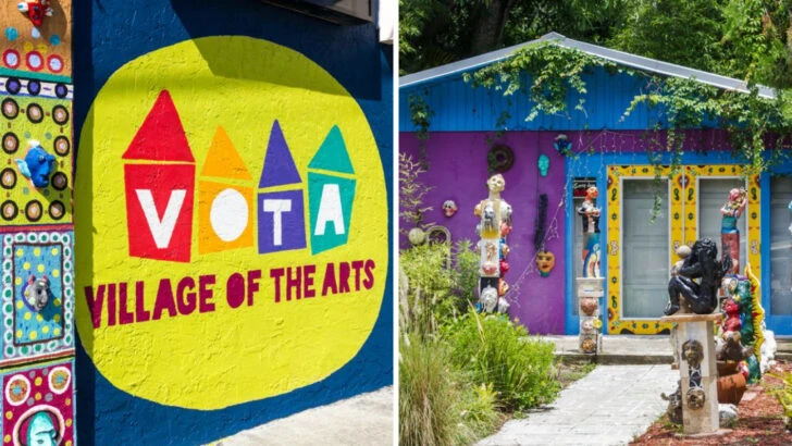 A funky Florida art village where creativity spills into every corner