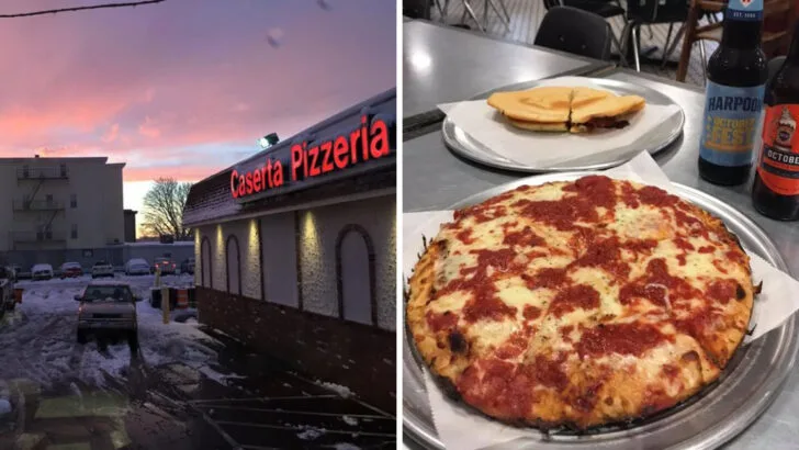 A no-frills restaurant in Rhode Island that locals say serves the best pizza