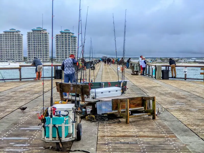 Navarre Beach Fishing Pier Experience
