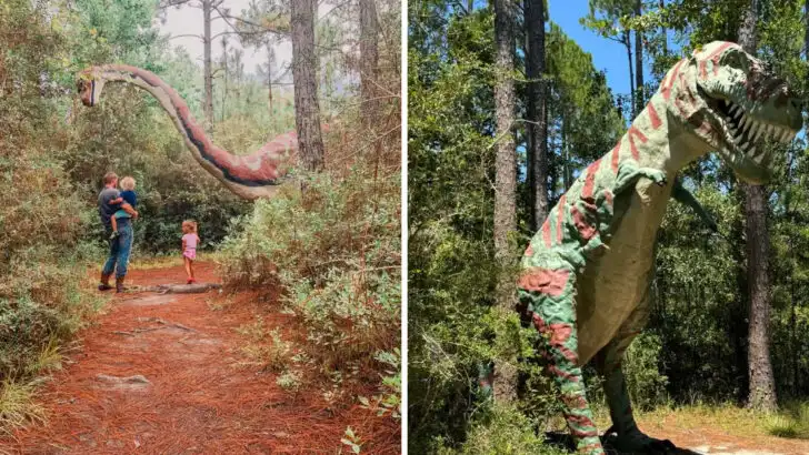 Alabama has a dinosaur forest that surprises nearly everyone who visits