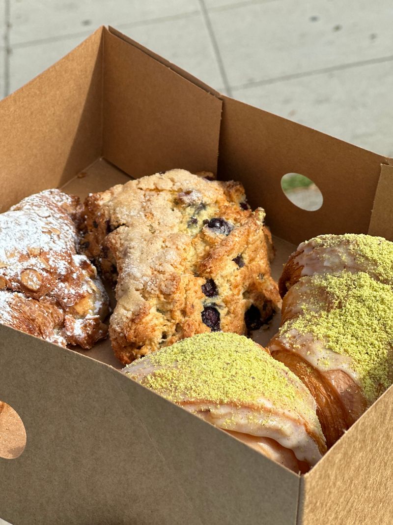 Pistachio Or Strawberry Pistachio Croissant