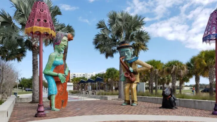 An 11-acre park in Florida where oversized whimsical sculptures surprise visitors