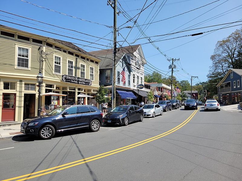A storybook Main Street that is lived in, not curated