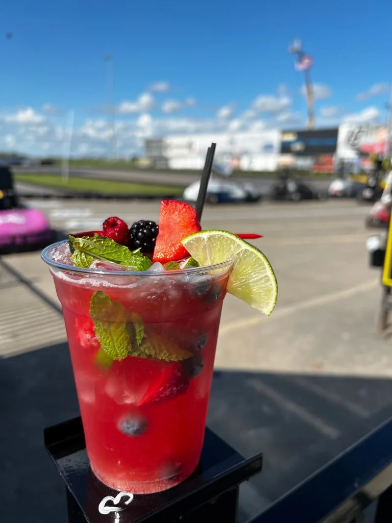 Eat, Drink, Watch The Laps