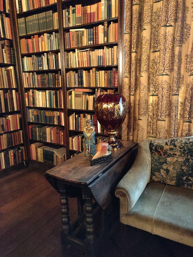 The storied library and rare books