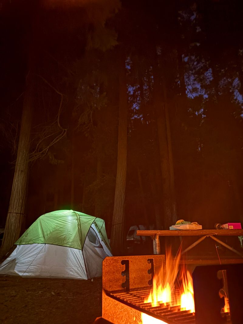 California — Upper Pines Campground, Yosemite National Park