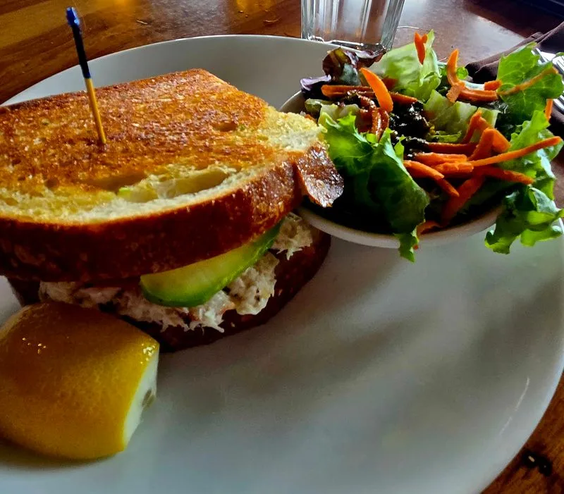 The Iconic Grilled Crab Sandwich