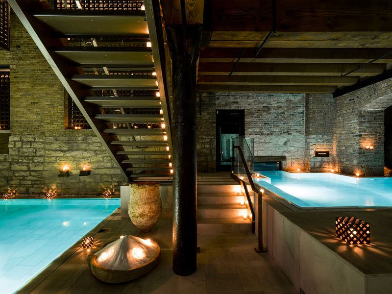 The NOW Sauna at Aire Ancient Baths &mdash; Chicago, Illinois