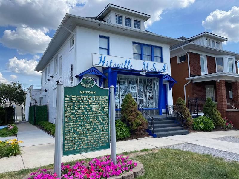 The Motown Historical Marker (West Grand Boulevard)
