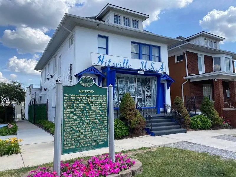 The Motown Historical Marker (West Grand Boulevard)