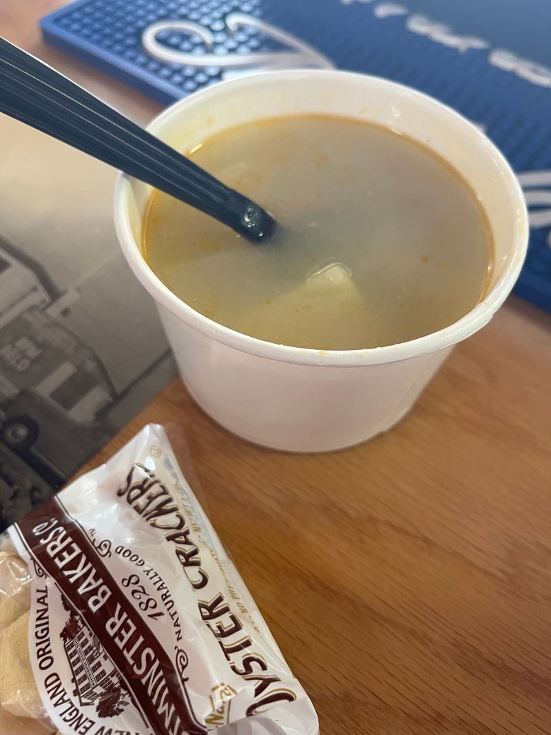 Pairing with chowder, clam cakes, and a cold one