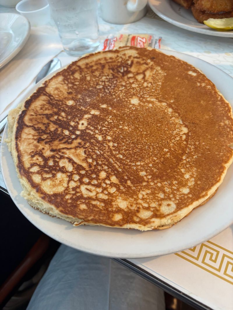 Giant Pancake, Fluffy and Golden