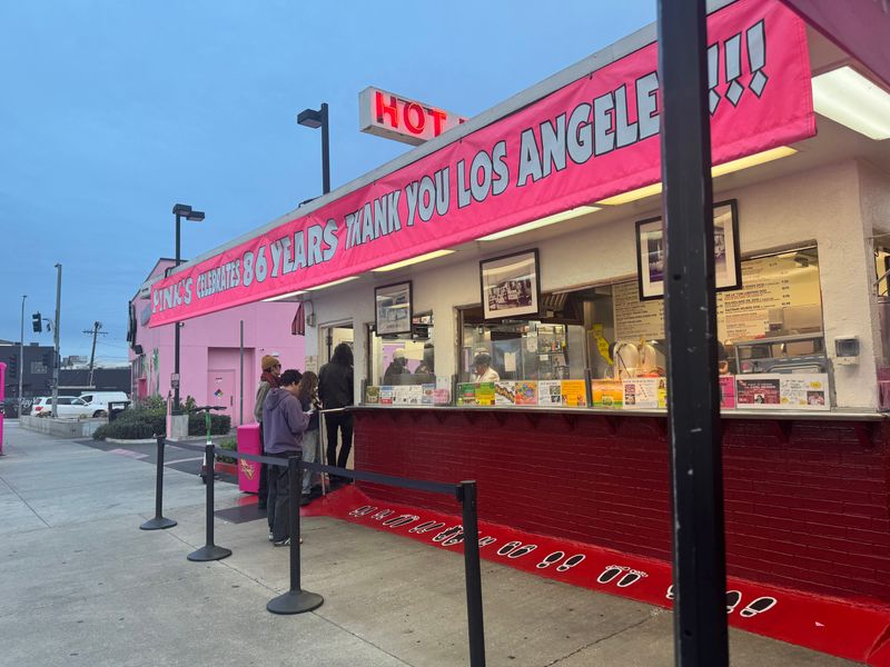 Pink&rsquo;s Hot Dogs, Los Angeles, California