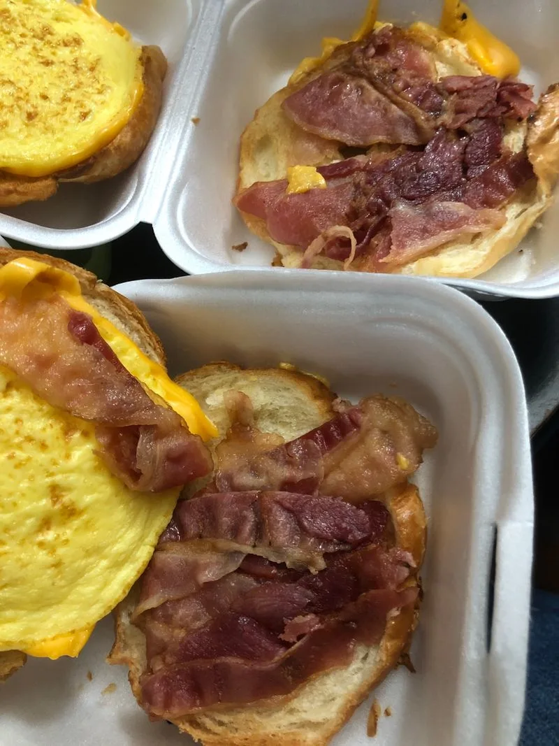 Breakfast Sandwiches and Biscuits and Gravy