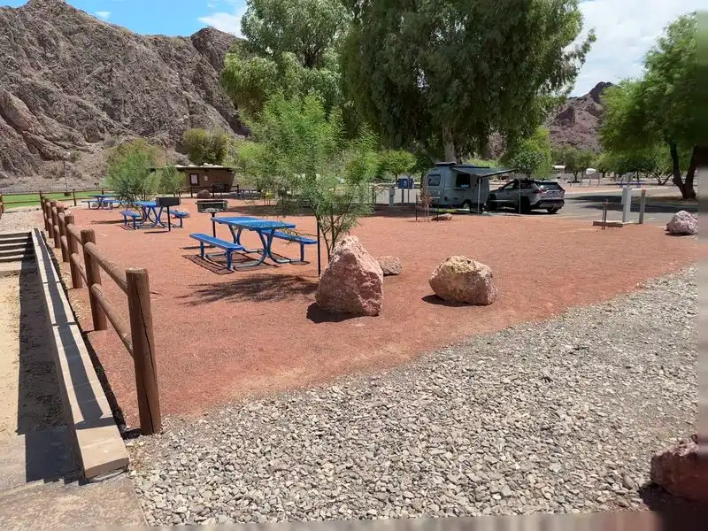 Camping, RV sites, and hookups