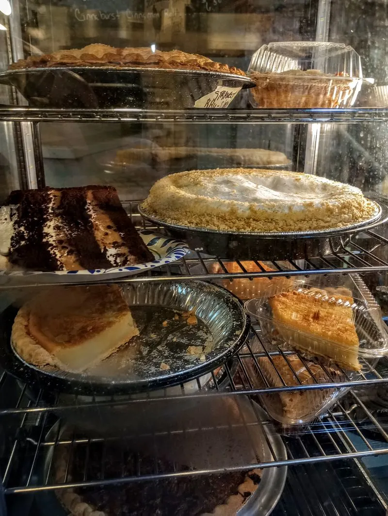 The bakery case: pies, cookies, and sweet finishes