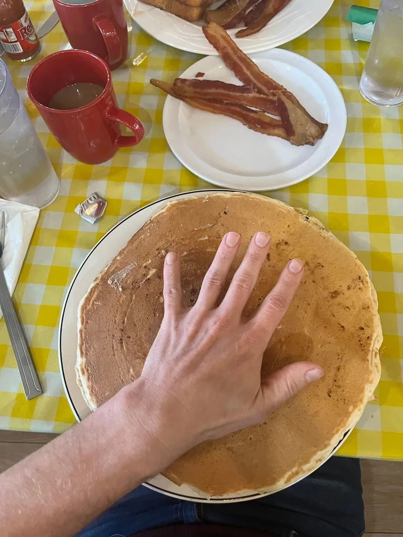 Pancakes The Size Of Your Plans