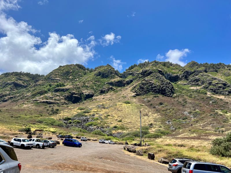 Kaena Point coastal defenses and wartime railroad traces