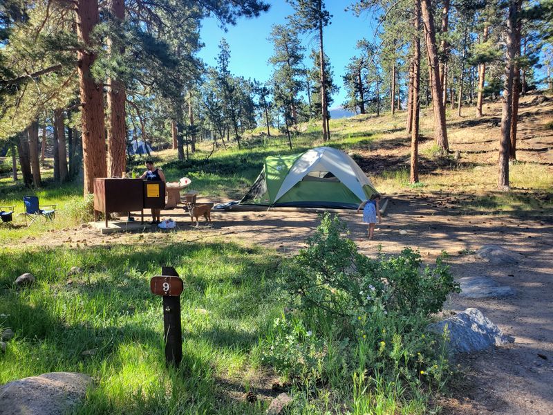 Colorado — Moraine Park Campground, Rocky Mountain National Park