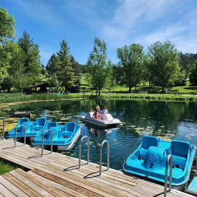 Family Fun: Pool, Playground, and Paddle Boats