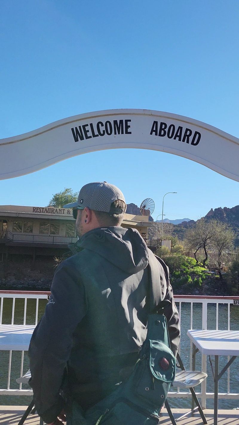Boarding the Steamboat