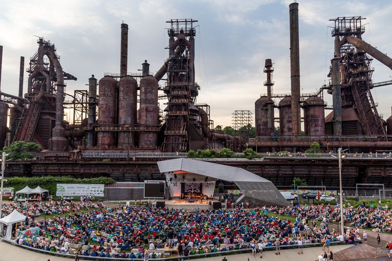 SteelStacks and Hoover-Mason Trestle, Bethlehem