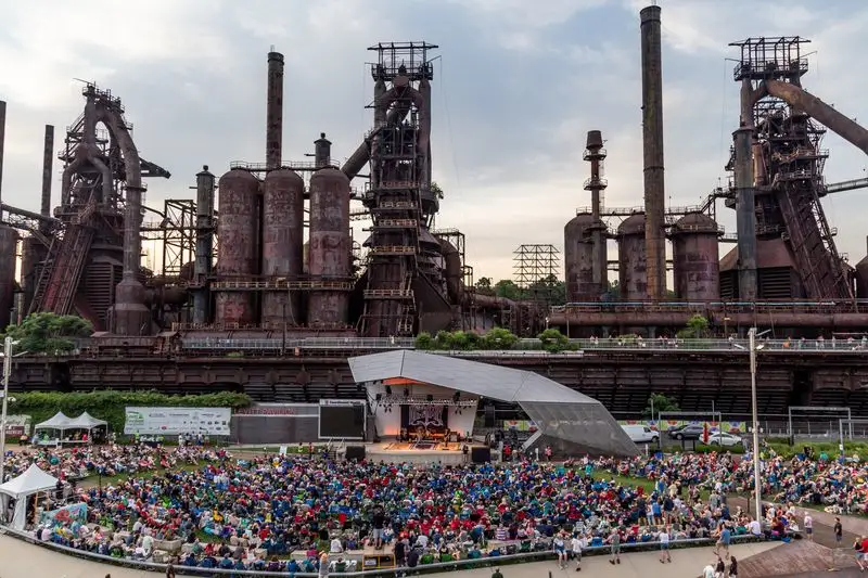 SteelStacks and Hoover-Mason Trestle, Bethlehem