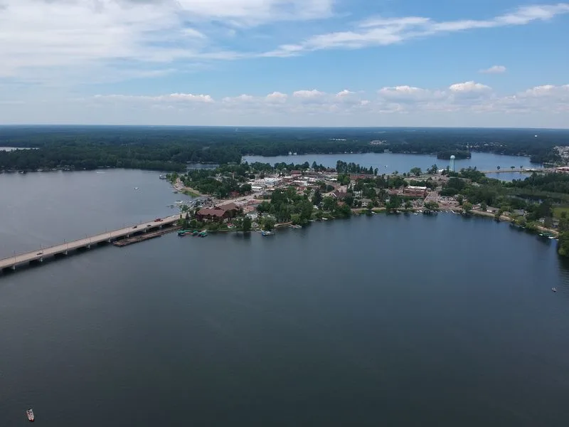 Minocqua Chain of Lakes, Wisconsin