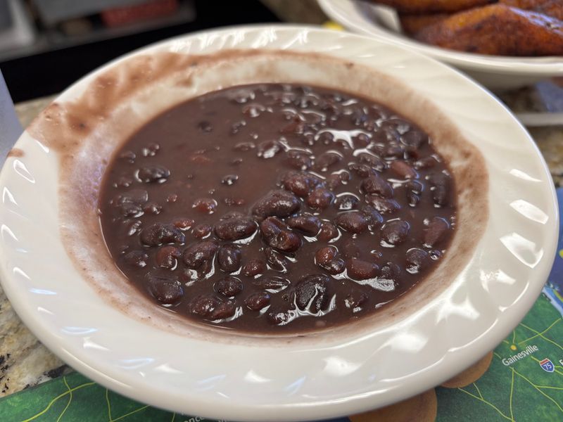Spanish bean soup and classic starters