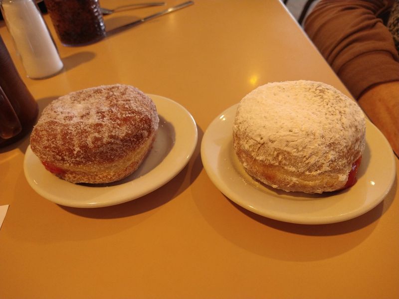 Bavarian Cream Filled Donut