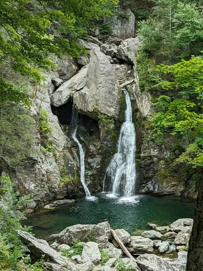 The Waterfall: Tallest Single Drop in Massachusetts