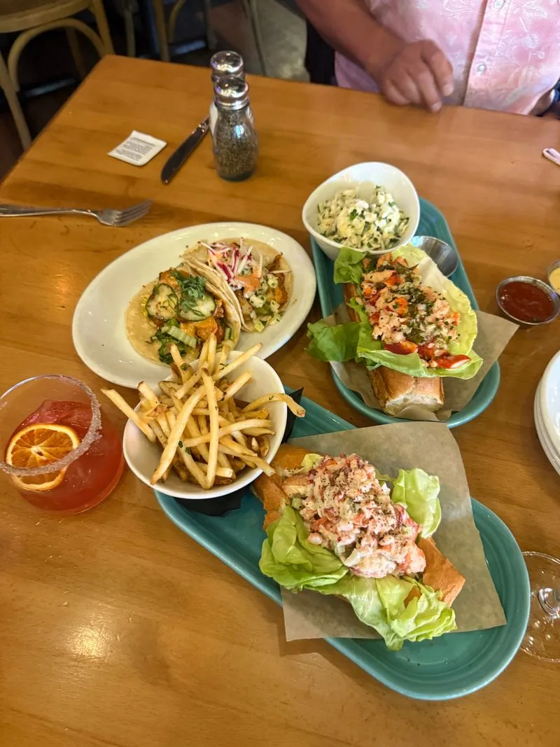 The Connecticut-style lobster roll