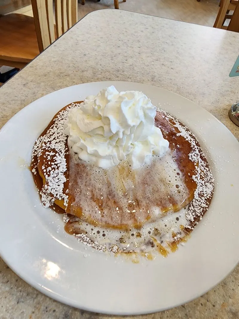 Hearty Bourbon Maple Pancakes