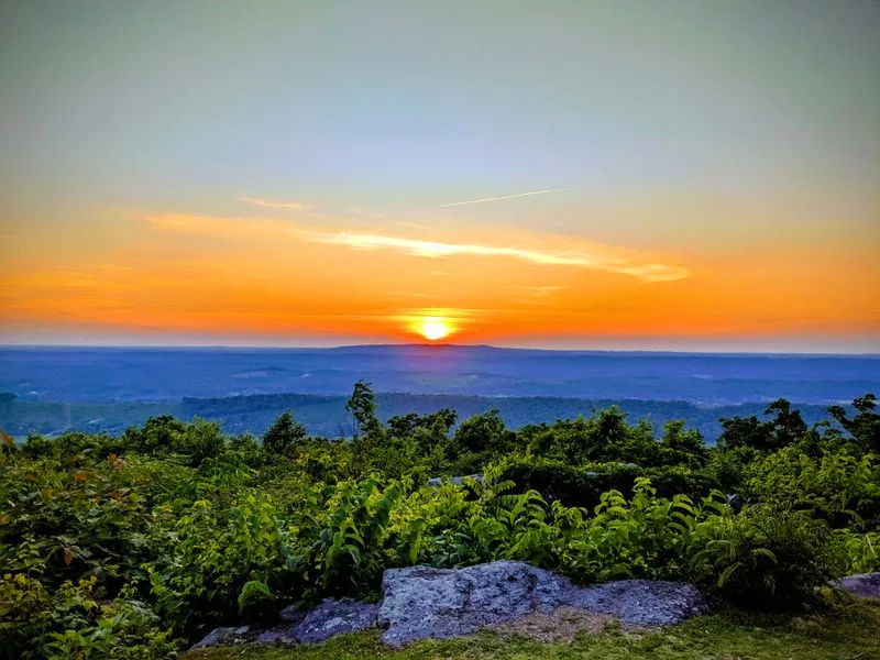 Brow Park Overlook at Sunset