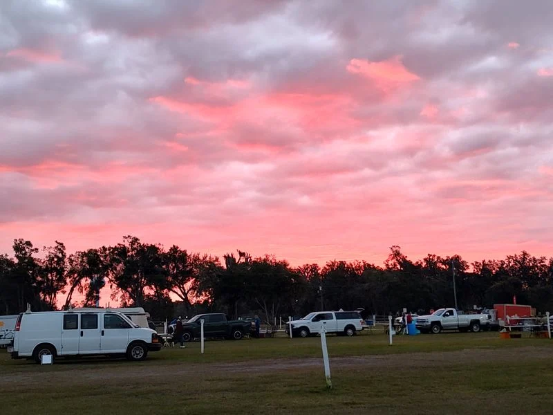 Parking, arrival routes, and crowd flow