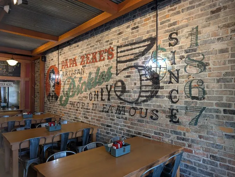 Craft Pickle Flight With Regional Brines