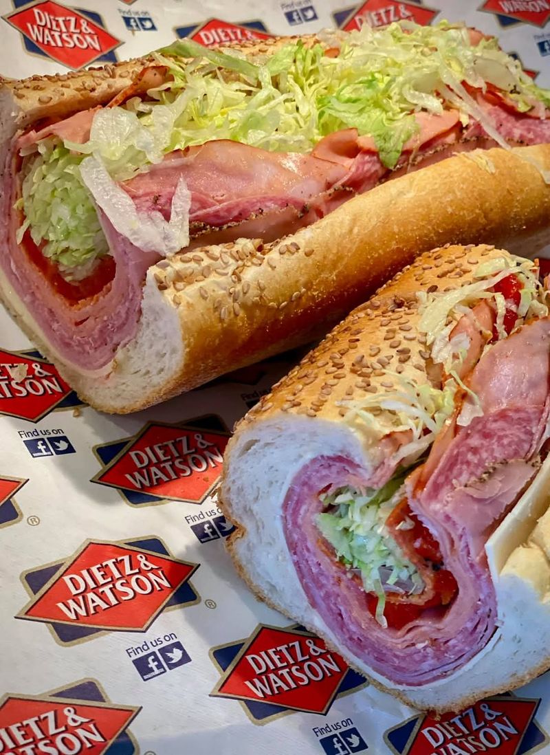 The Italian Hoagie at Marinucci's
