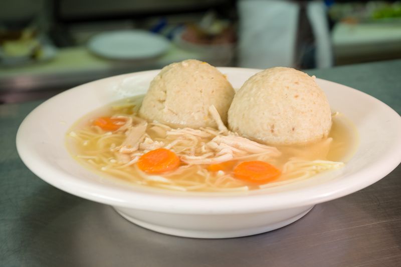 Matzo ball soup and deli sides that matter
