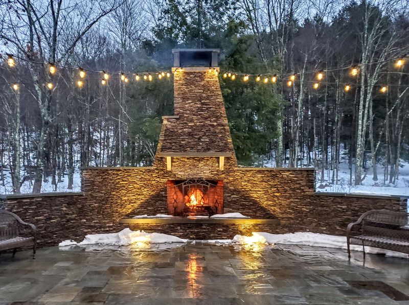 Ambiance: Fire Pits, String Lights, And Creekside Calm
