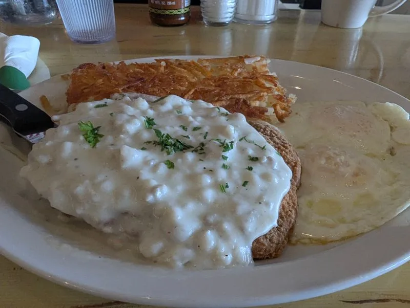 Chicken Fried Chicken Breakfast