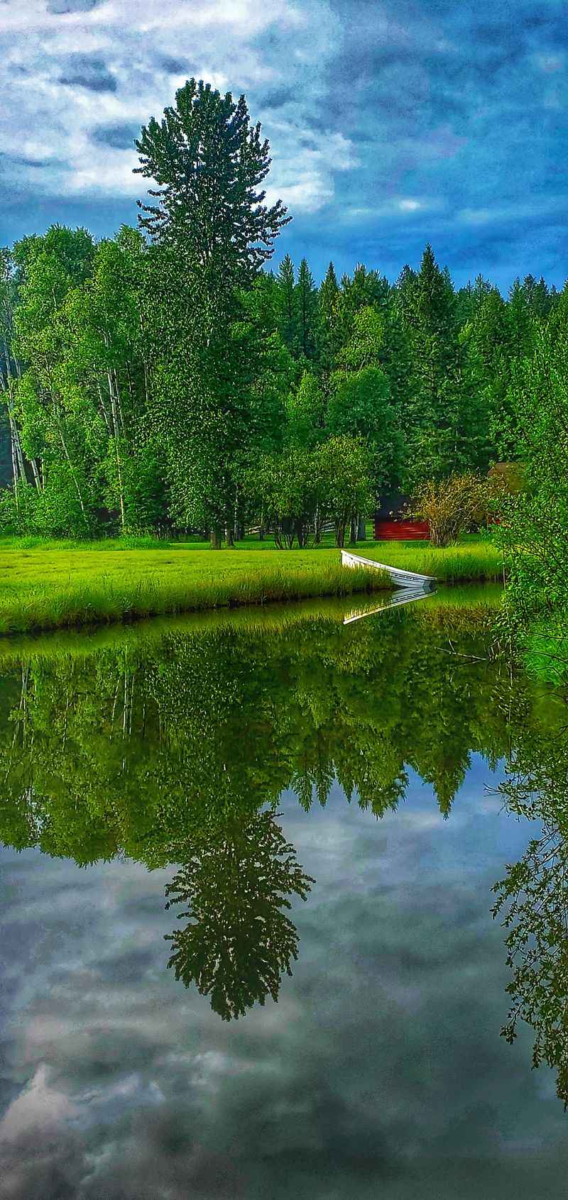 Sunrise Paddle on the Glassy Lake