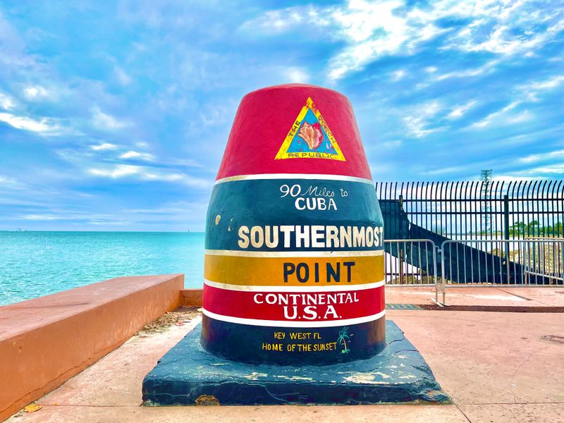 Visit the Southernmost Point Marker