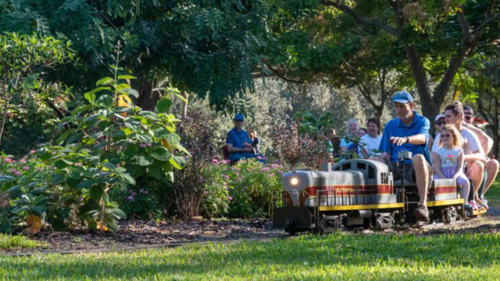 Families looking for something different keep finding this Florida train park