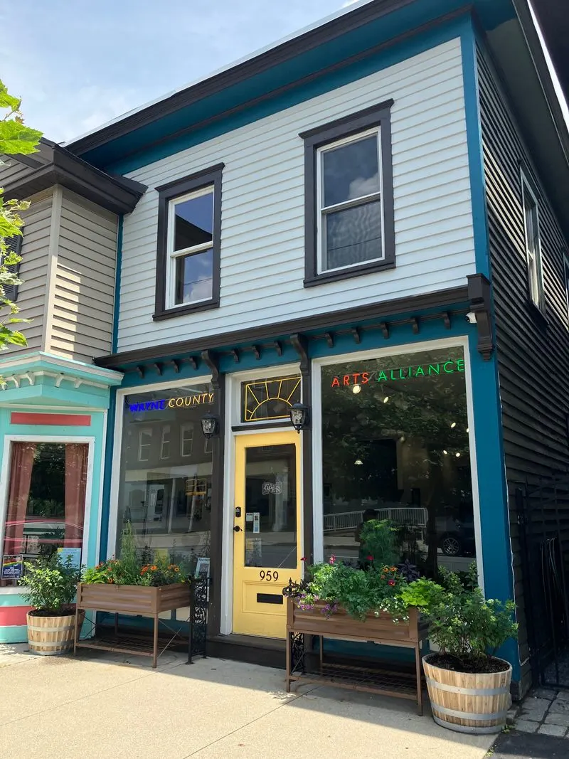 Art stroll through galleries and murals