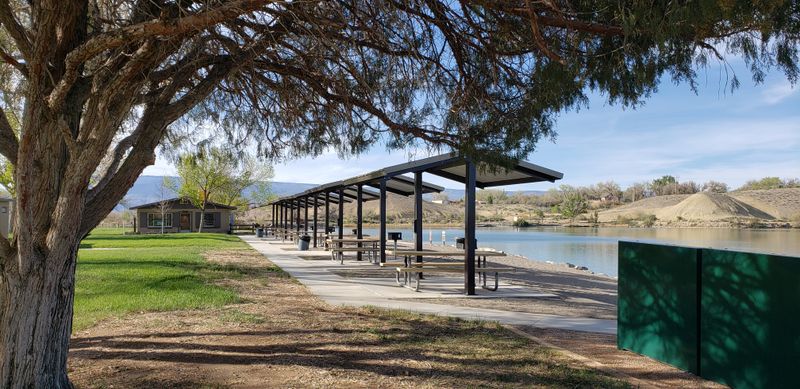 Picnics, shelters, and easy lawn lounging