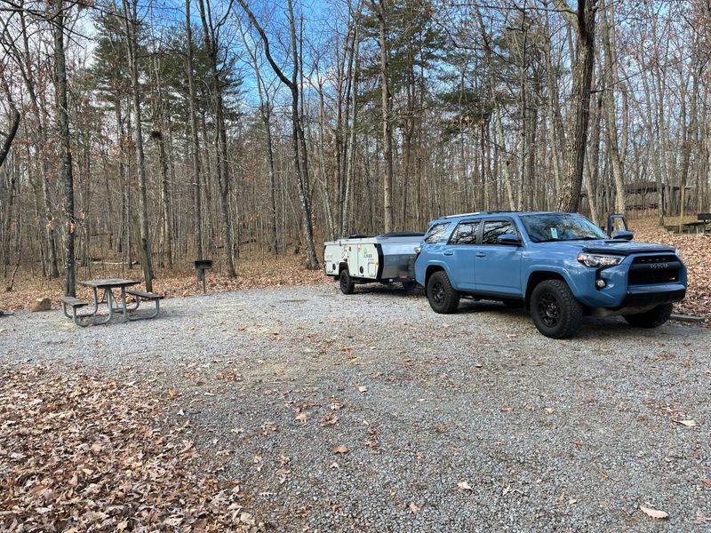 Georgia — Cloudland Canyon State Park Campground, Rising Fawn