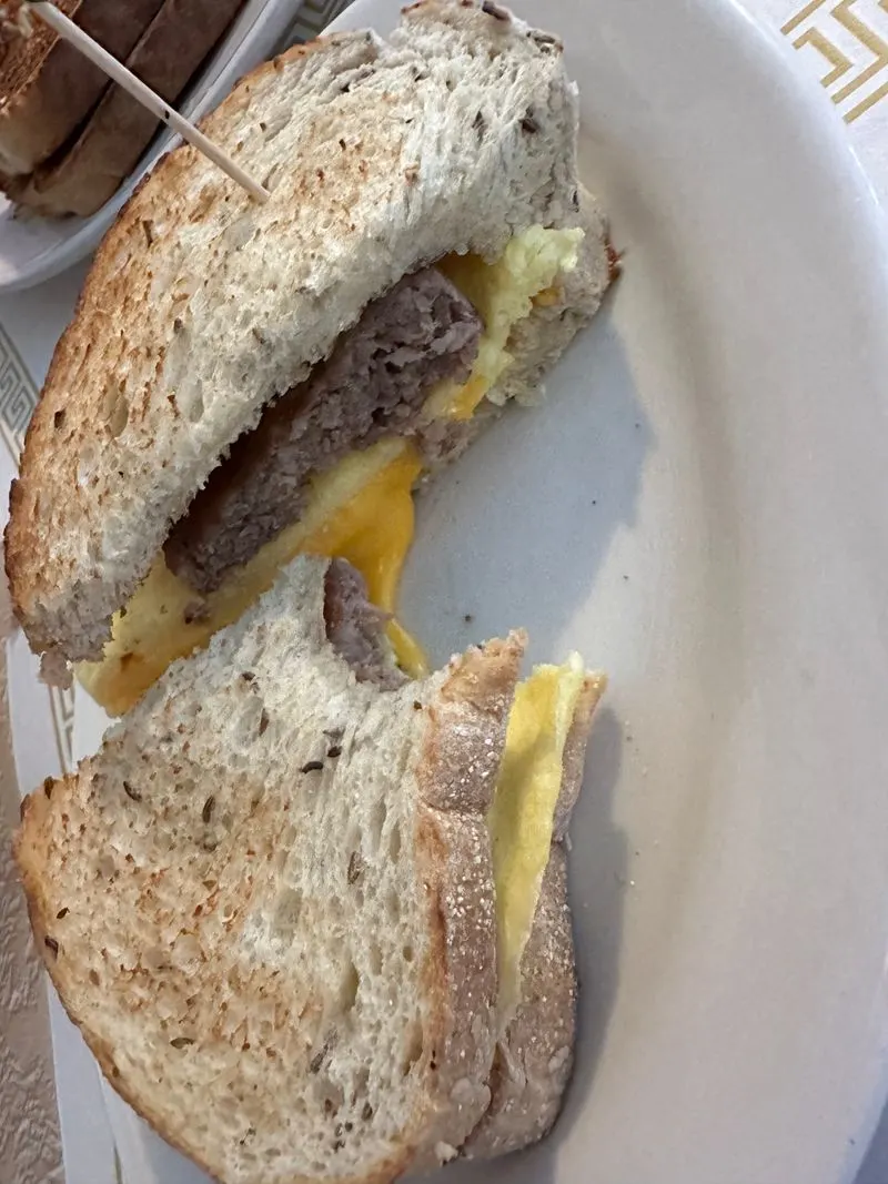 Patty Melt with Thin-Cut Fries